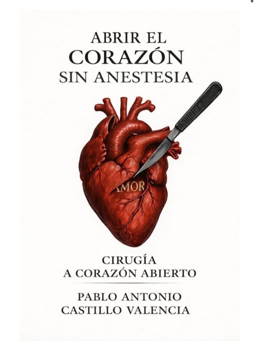 Abrir el corazón sin anestesia.